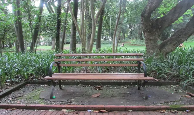 Parque Buenos Aires em Higienópolis SP